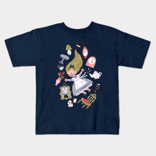 Alice in Wonderland Kids T-Shirt